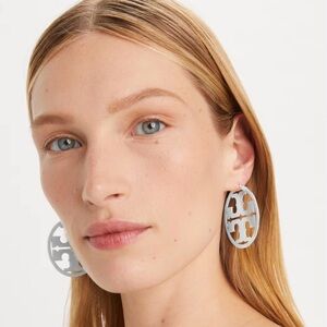 Tory Burch Miller Hoop Earrings